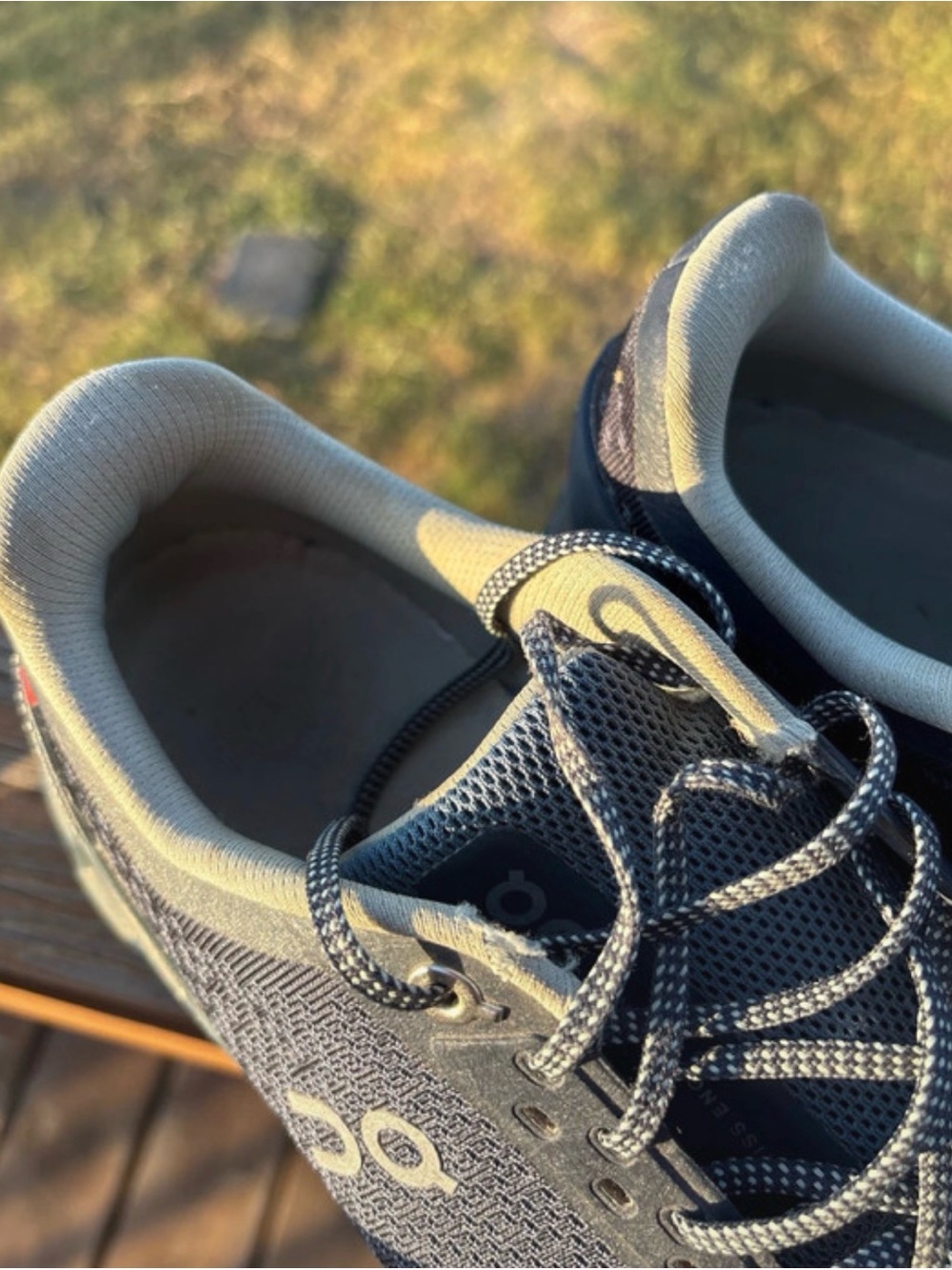 On Women's Cloudventure Trail Running Shoes - Navy/Gray - Picture 3 of 7